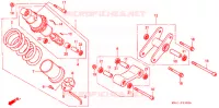 AMORTISSEUR ARRIERE pour Honda CBR 400 RR FIREBLADE With speed warning light de 1995