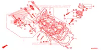 CULASSE (AVANT) pour Honda CROSSTOURER 1200 DCT ABS RED de 2017