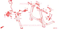 BEQUILLE pour Honda CROSSRUNNER 800 de 2017