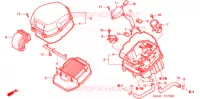 FILTRE A AIR pour Honda VTR 1000 SUPER HAWK de 2001