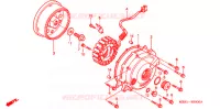 ALTERNATEUR pour Honda VTR 1000 FIRE STORM de 2002