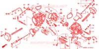 CARBURATEUR (PIECES CONSTITUTIVES) pour Honda VTR 1000 SUPER HAWK de 1998