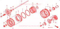 EMBRAYAGE pour Honda VTR 1000 SUPER HAWK de 1998