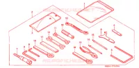OUTIL pour Honda VTR 1000 SUPER HAWK de 1998