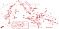 GUIDON   TE DE FOURCHE ('98 '00) pour Honda VTR 1000 SUPER HAWK de 2000