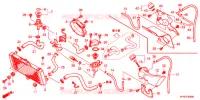 RADIATEUR pour Honda VTR 250 de 2013