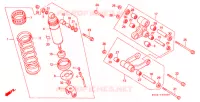 AMORTISSEUR ARRIERE pour Honda VTR 250 INTERCEPTOR de 1990