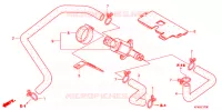 SOUPAPE D'ADMISSION pour Honda VTR 250 LD de 2015