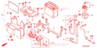 BATTERIE pour Honda VTX 1300 C de 2005