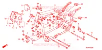 CADRE pour Honda VTX 1300 C de 2005