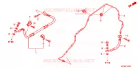 DURITES DE FREIN pour Honda VTX 1300 C de 2005
