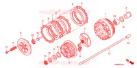 EMBRAYAGE pour Honda VTX 1300 C de 2005
