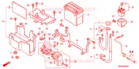 BATTERIE pour Honda VTX 1300 C de 2009