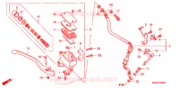 MAITRE CYLINDRE DE FREIN AVANT pour Honda VTX 1300 C de 2009