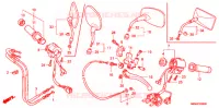COMMODOS   POIGNEES   CABLES pour Honda VTX 1300 C de 2009