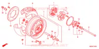 ROUE ARRIERE pour Honda VTX 1300 C de 2009