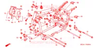 CADRE pour Honda VTX 1300 S de 2006
