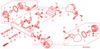 CLIGNOTANT pour Honda VTX 1300 S de 2006
