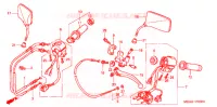 COMMODOS   POIGNEES pour Honda VTX 1300 S de 2006