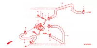 COMMANDE INJECTION D'AIR SOUPAPE pour Honda VTX 1800 C Black crankcase, Chromed handlebar risers de 2006