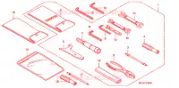 OUTIL pour Honda VTX 1800 C Black crankcase, Chromed handlebar risers de 2006