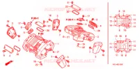 COUVRE CULASSE pour Honda VTX 1800 F Silver crankcase de 2005
