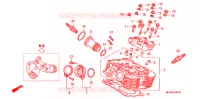 CULASSE (ARRIERE) pour Honda VTX 1800 F Silver crankcase de 2005