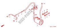 RESERVOIR DE RECYCLAGE DES GAZ (AC) pour Honda VTX 1800 RETRO CAST de 2002