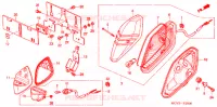 FEU ARRIERE pour Honda VTX 1800 S de 2002