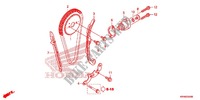 CHAINE DE DISTRIBUTION   TENDEUR pour Honda XR 125, Kick starter only -DK- de 2012