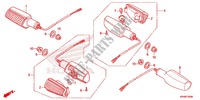 CLIGNOTANT (XR125LEK/LK) pour Honda XR 125, Kick starter only -DK- de 2012