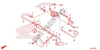 FILTRE A AIR   SOUPAPE D'AIR pour Honda XR 125, Kick starter only -DK- de 2012