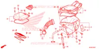 FILTRE A AIR pour Honda XL 125, Kick starter only -DK- de 2012