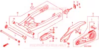 BRAS OSCILLANT pour Honda 125 VARADERO série limité de 2004