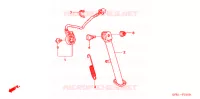 BEQUILLE pour Honda XR 100 MOTARD de 2007