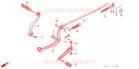 PEDALE   KICK pour Honda XR 100 de 2001