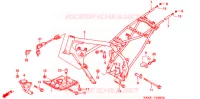 CADRE pour Honda XR 100 de 2003