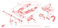 BRAS ARRIERE pour Honda XR 100 de 1985
