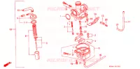 CARBURATEUR pour Honda XR 100 de 1991