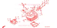 CULASSE pour Honda XR 100 de 1997