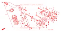 AMORTISSEUR ARRIERE pour Honda XR 100 de 2000