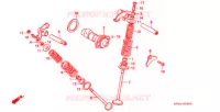 ARBRE A CAMES pour Honda XR 200 R de 1998
