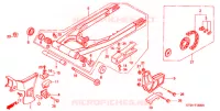 BRAS OSCILLANT pour Honda XR 200 R de 1999