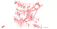 CADRE pour Honda XR 200 R de 1999