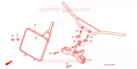 GUIDON pour Honda XR 200 R de 1999