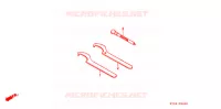OUTILS pour Honda XR 200 R de 1999