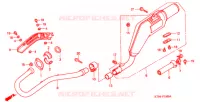 SILENCIEUX D'ECHAPPEMENT pour Honda XR 200 R de 1999