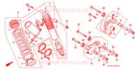 AMORTISSEUR ARRIERE pour Honda XR 250 L de 1991