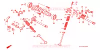 ARBRE A CAMES pour Honda XR 250 L de 1991