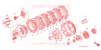 EMBRAYAGE pour Honda XR 250 L de 1991